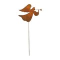 Village Wrought Iron Angel Rusted Garden Stake RGS-48